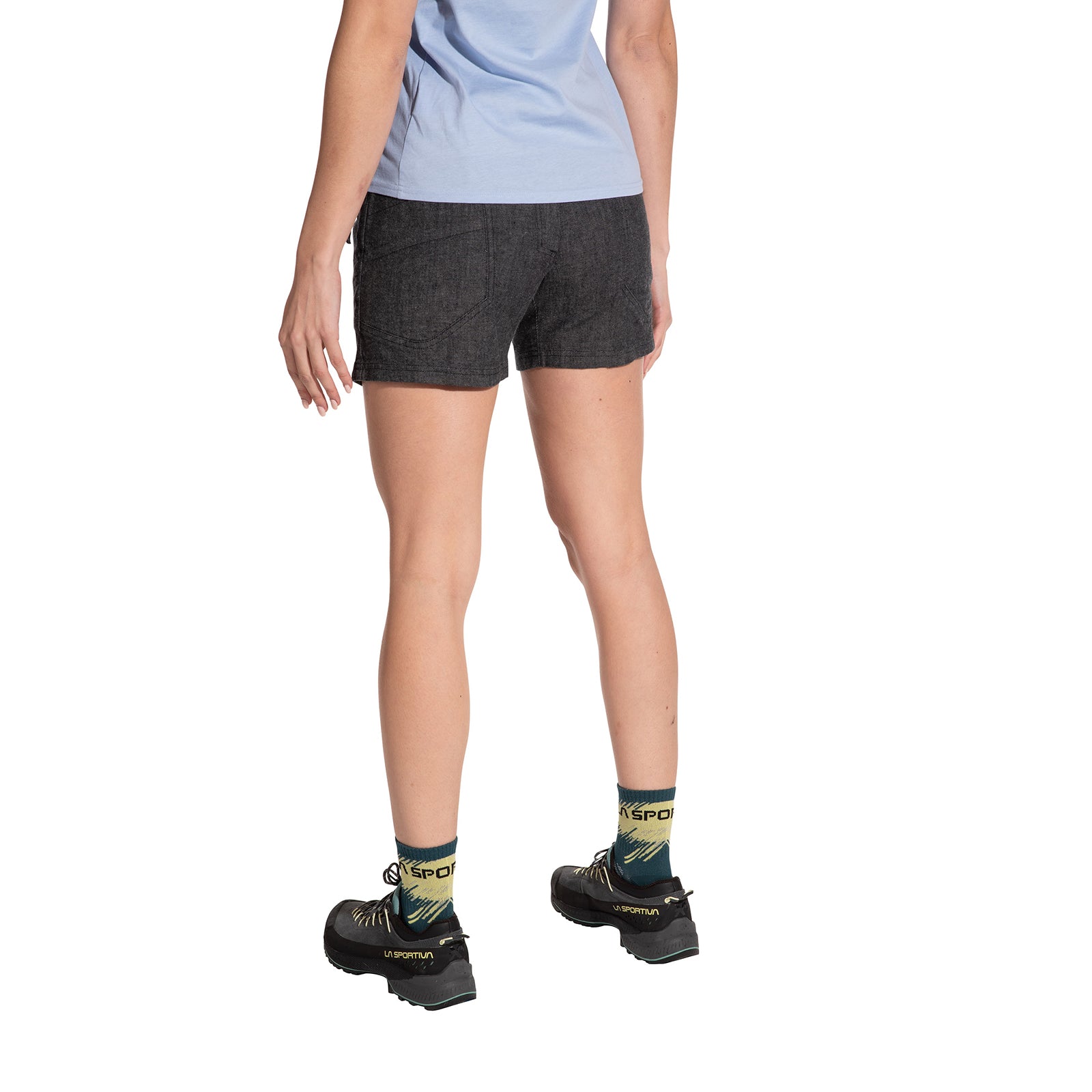Shorts d'escalade Sierra Rock femme (2025) Noir/Blanc Alt View #2
