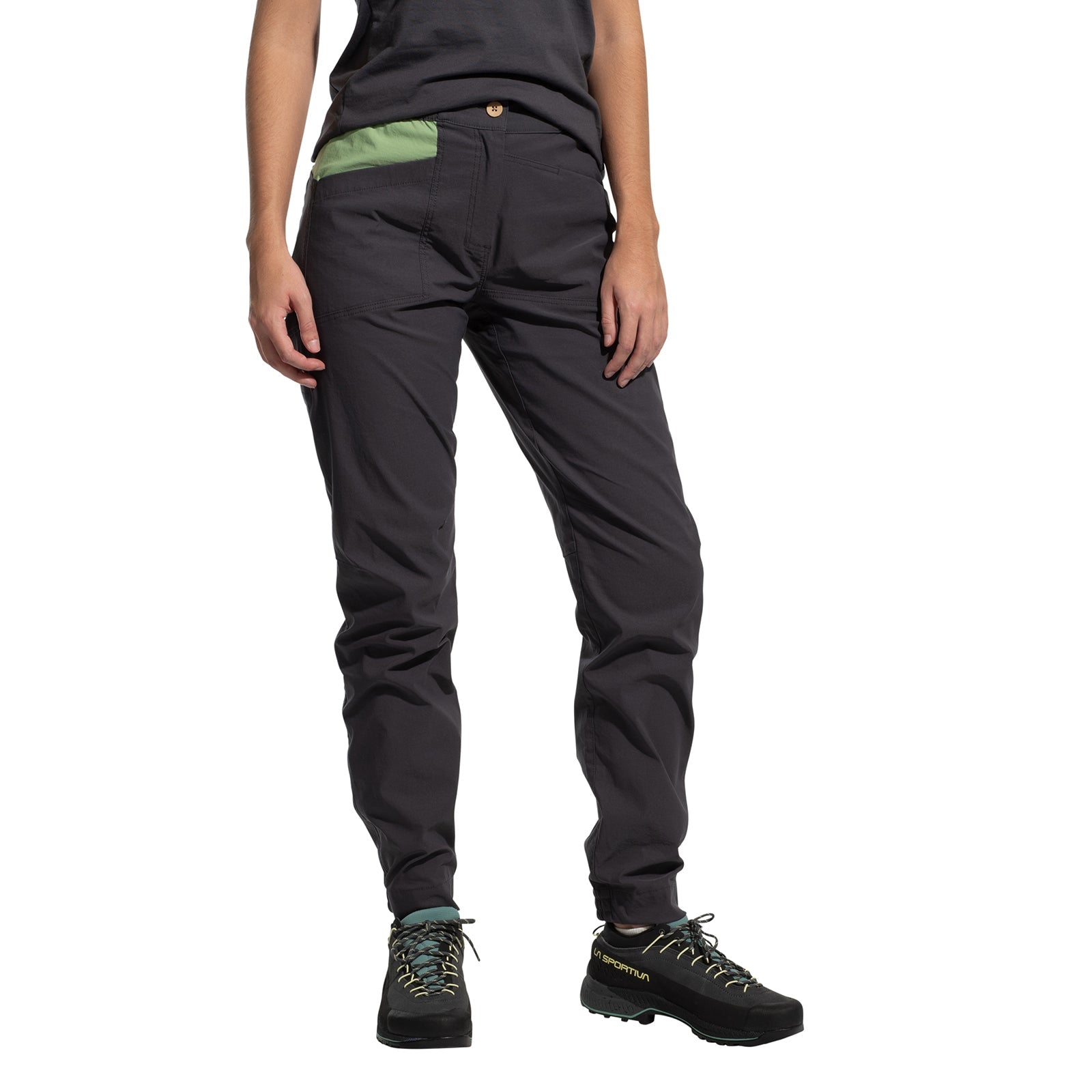Mantra Pants Women's (2025) Onyx/Aspen Green