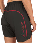 Zen Shorts Women's Black/Hibiscus Alt View #6