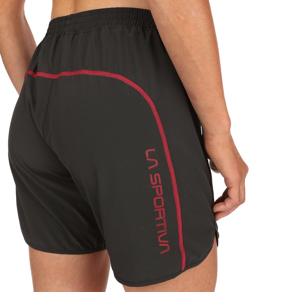 Zen Shorts Women's Black/Hibiscus Alt View #6
