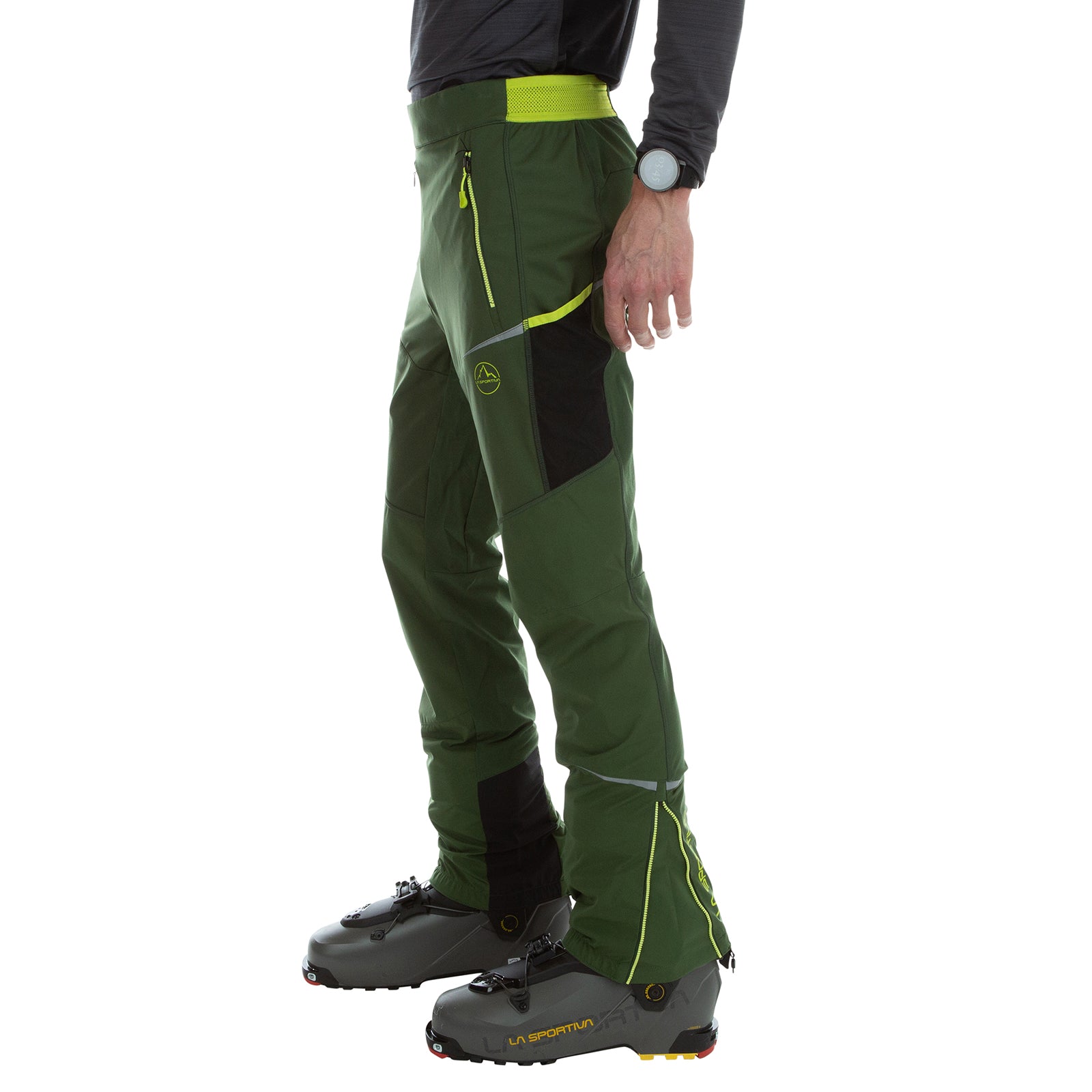 Pantalon Ikarus Homme (2023) Forest/Lime Punch Alt View #2
