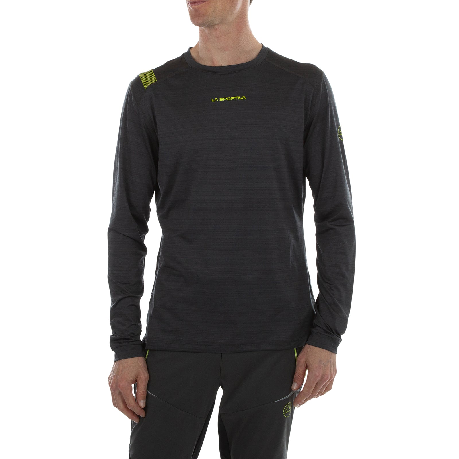Tour Long Sleeve Men's Carbon/Lime Punch
