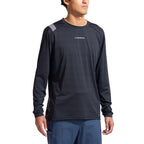 T-shirt à manches longues pour homme Black Alt View #1