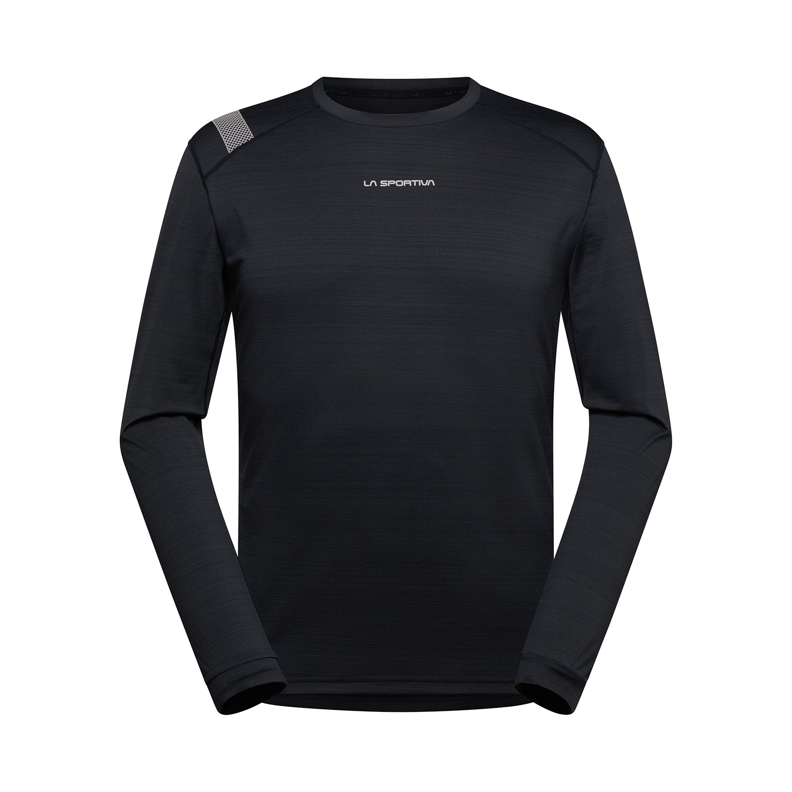 T-shirt à manches longues pour homme Black Alt View #3
