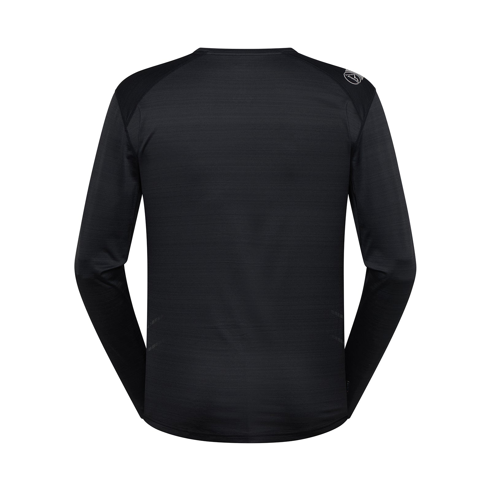 T-shirt à manches longues pour homme Black Alt View #4
