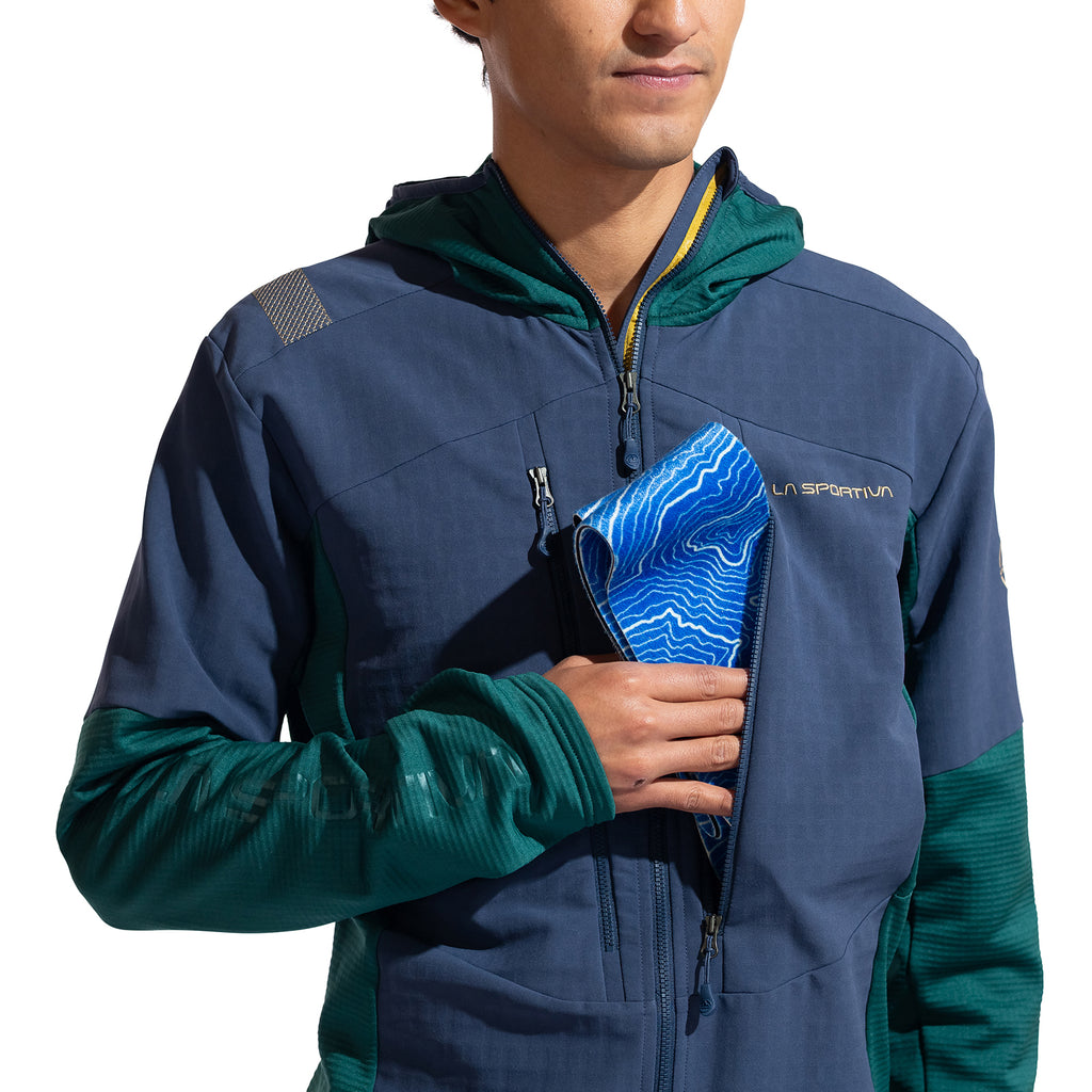 Session Tech Hoody Men's Night Sky/Jungle Alt View #3
