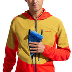 Sweat à capuche technique Session pour homme Savana/Mountain Red Alt View #3