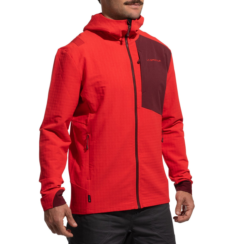Descender Storm Jacket Men's (2025) Mountain Red/Redwood Alt View #1
