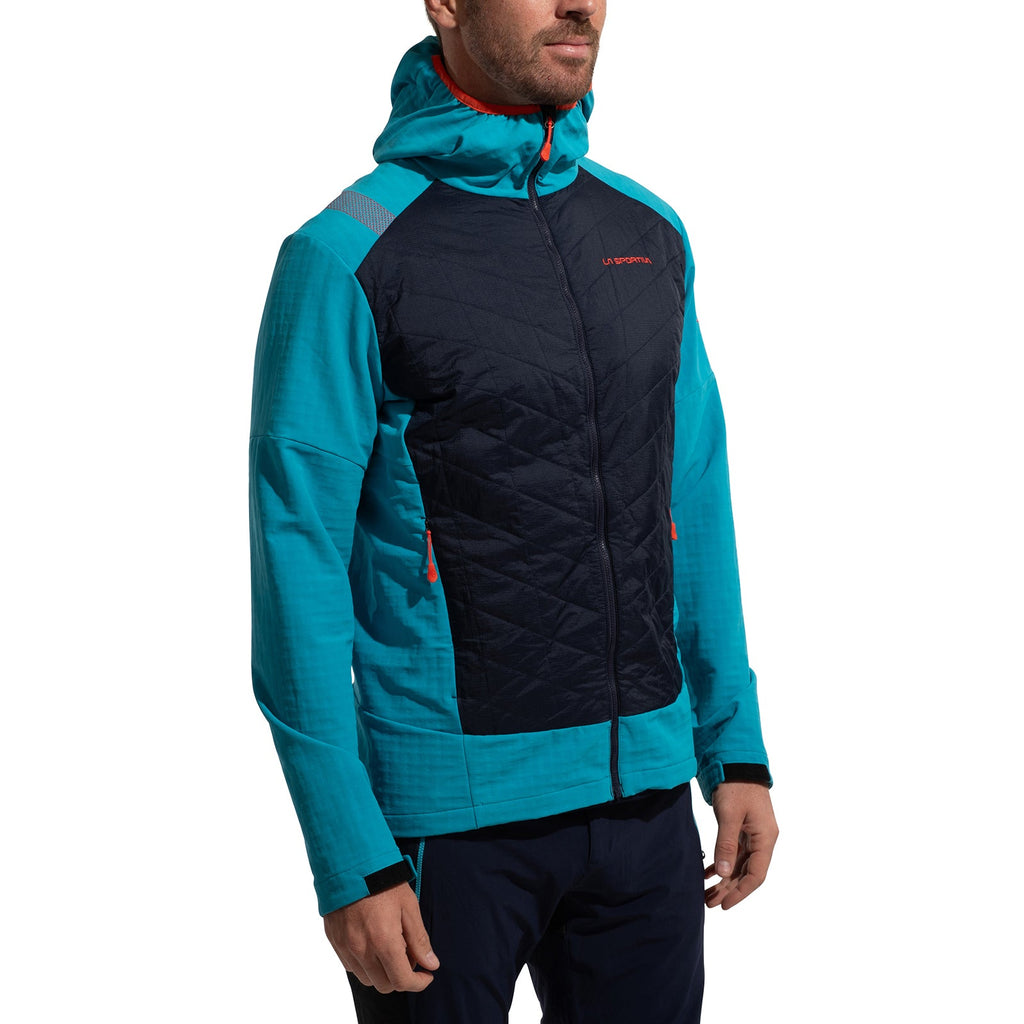 Kap Hybrid Hoody Men's Deep Sea/Tropic Blue Alt View #1
