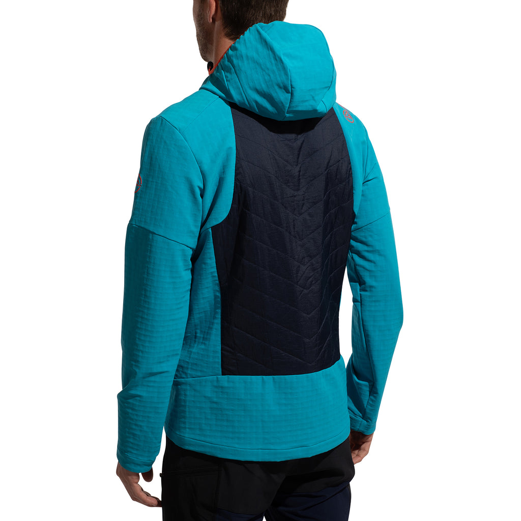 Kap Hybrid Hoody Men's Deep Sea/Tropic Blue Alt View #2
