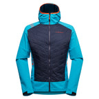 Kap Hybrid Hoody Men's Deep Sea/Tropic Blue Alt View #3