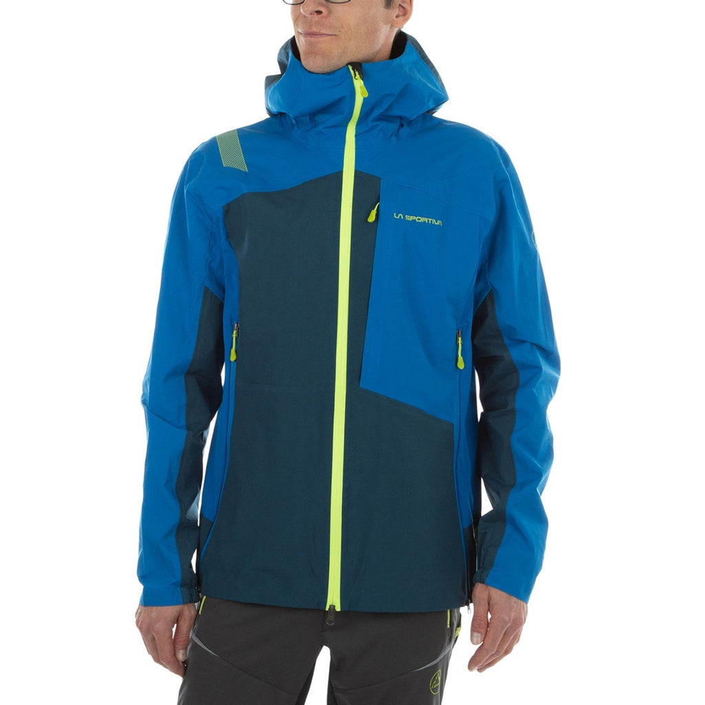Crizzle EVO Shell Jacket Men's Storm Blue/Electric Blue Alt View #1
