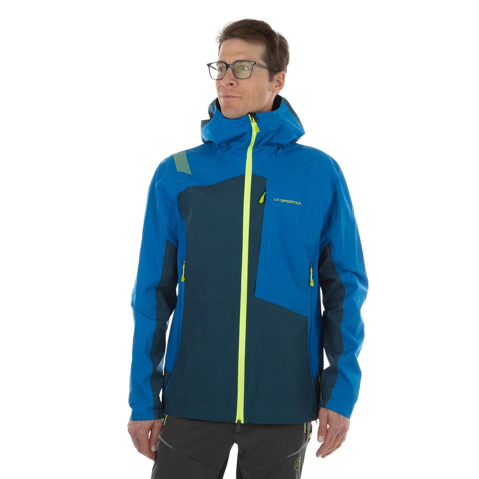 Crizzle EVO Shell Jacket Men's Storm Blue/Electric Blue