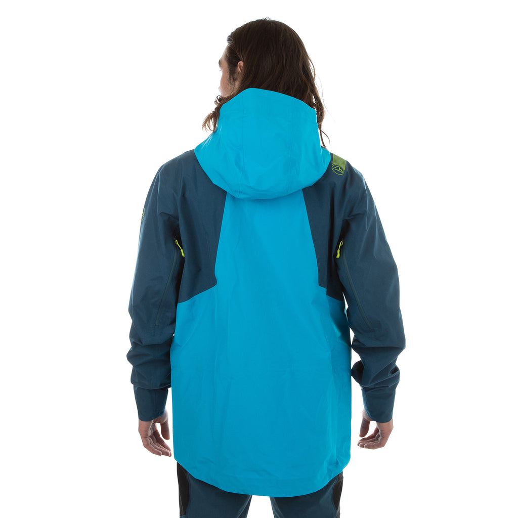 Chaser EVO Shell Jacket Men's Storm Blue/Maui Alt View #3
