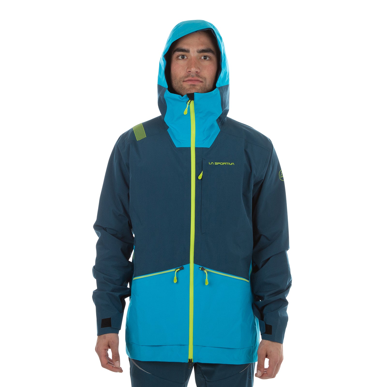 Chaser EVO Shell Jacket Men's Storm Blue/Maui Alt View #4
