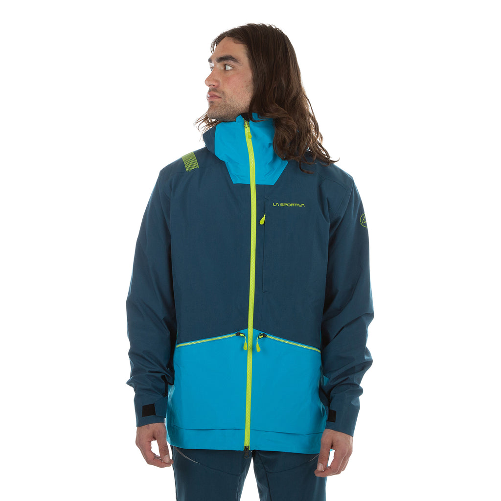 Chaser EVO Shell Jacket Men's Storm Blue/Maui Alt View #6

