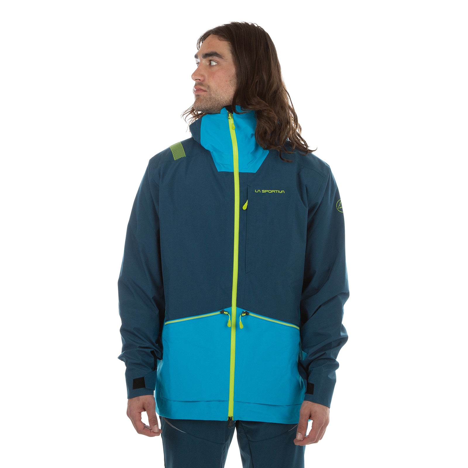 Chaser EVO Shell Jacket Men's Storm Blue/Maui Alt View #6
