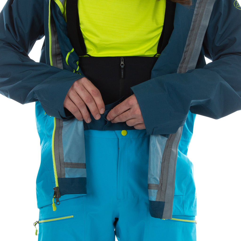 Chaser EVO Shell Jacket Men's Storm Blue/Maui Alt View #7
