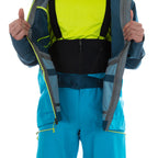 Chaser EVO Shell Jacket Men's Storm Blue/Maui Alt View #8