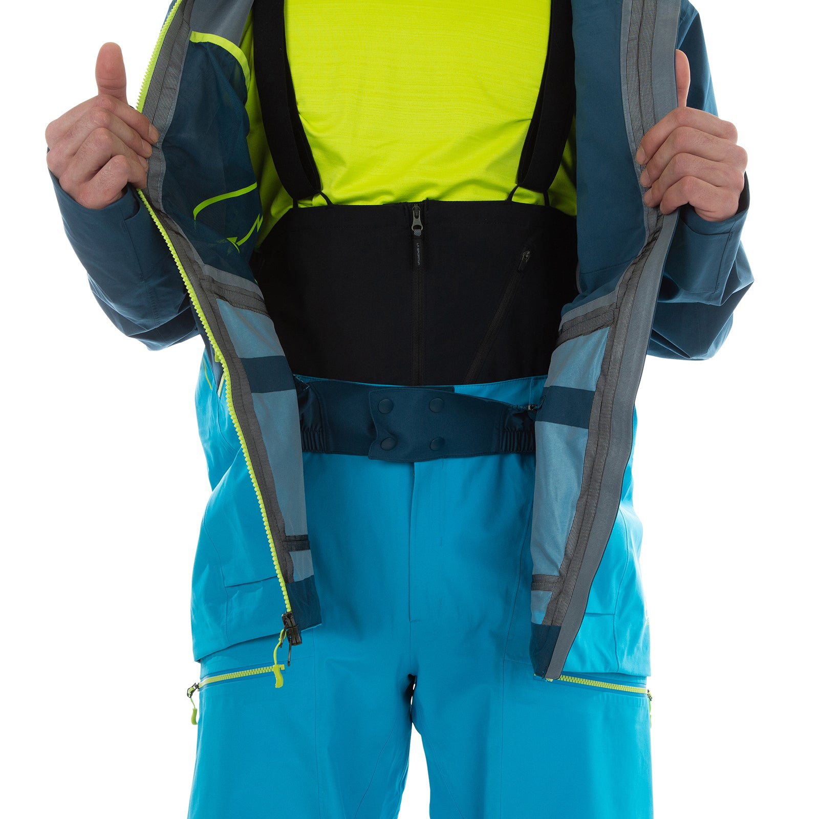 Chaser EVO Shell Jacket Men's Storm Blue/Maui Alt View #8
