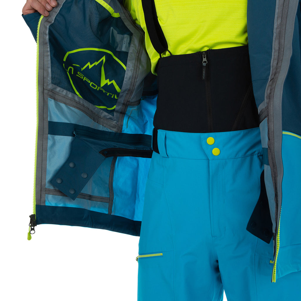 Chaser EVO Shell Jacket Men's Storm Blue/Maui Alt View #9
