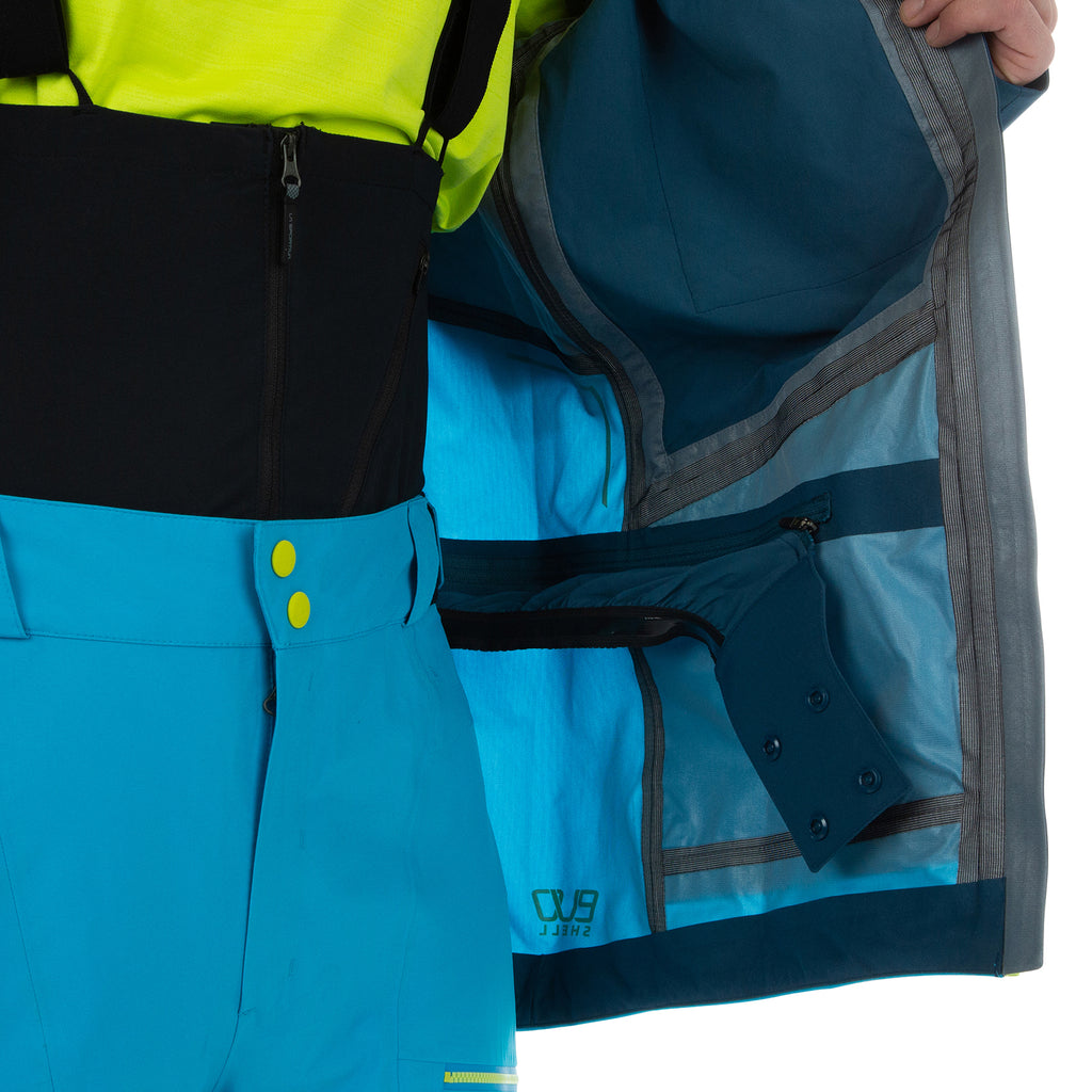 Chaser EVO Shell Jacket Men's Storm Blue/Maui Alt View #10
