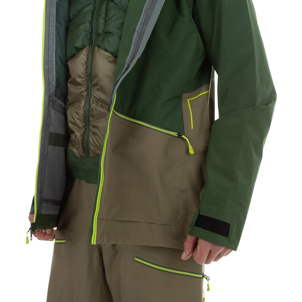 Chaser EVO Shell Jacket Men's Forest/Turtle Alt View #6
