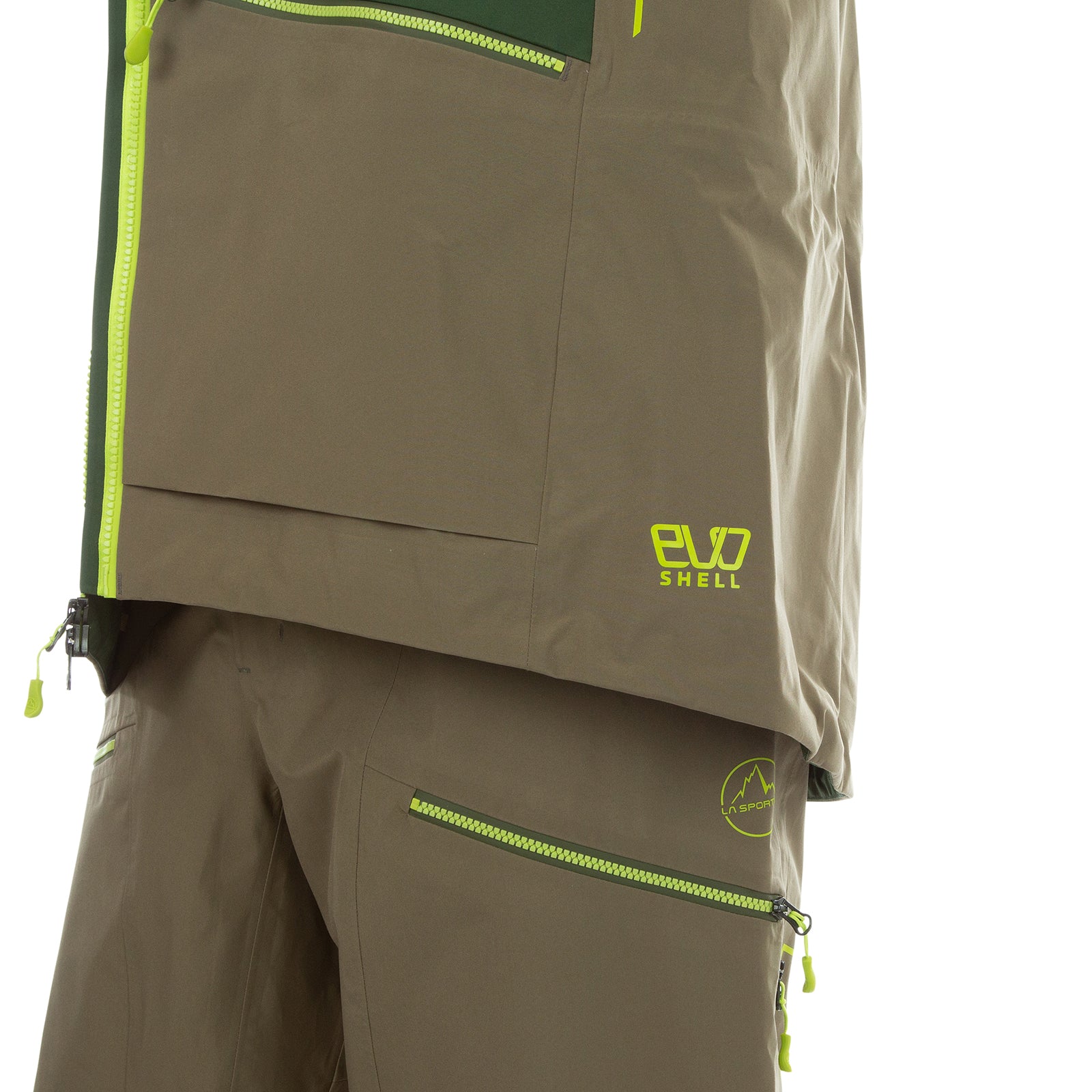 Chaser EVO Shell Jacket Men's Forest/Turtle Alt View #7
