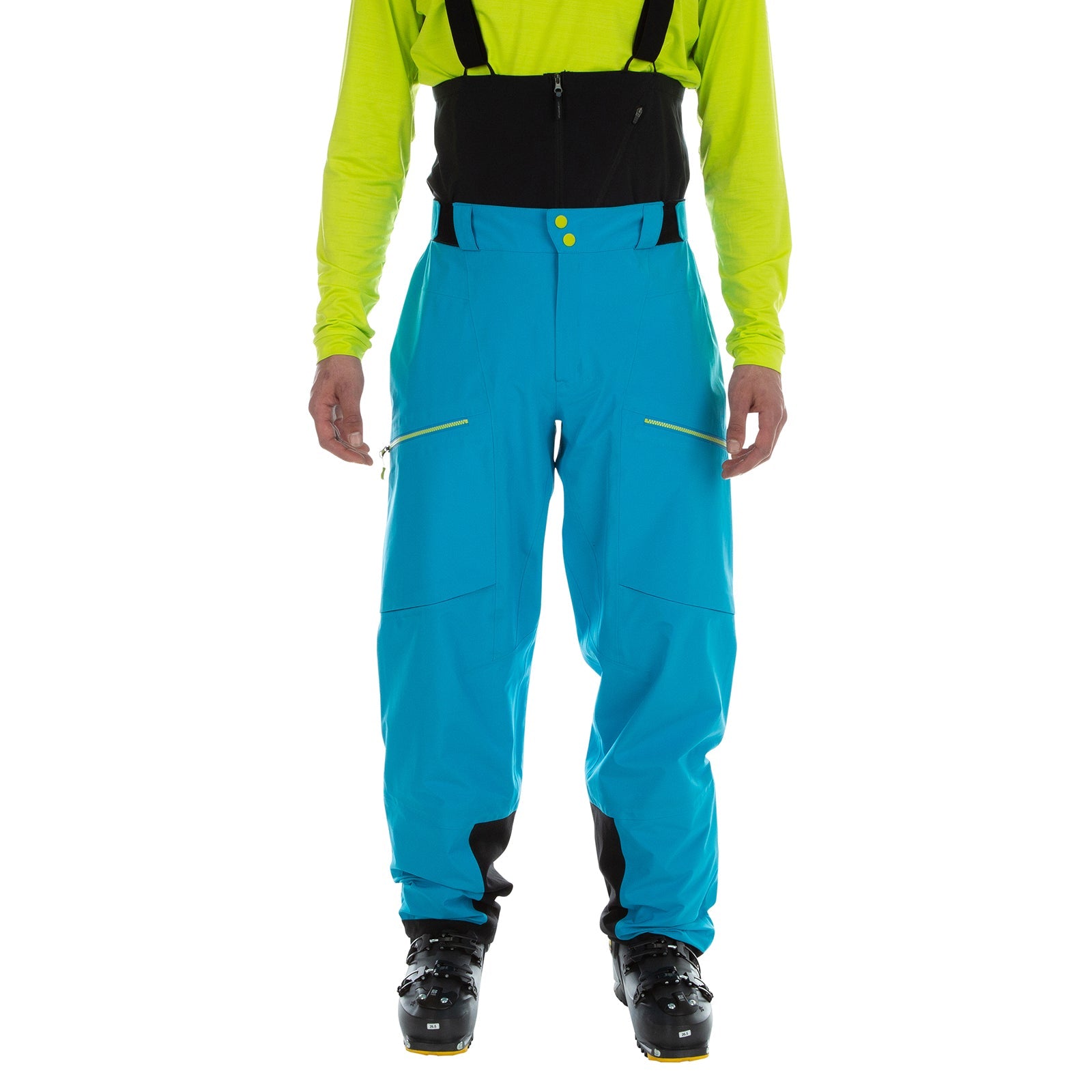 Chaser EVO Shell Bib Pants Men's Maui/Lime Punch