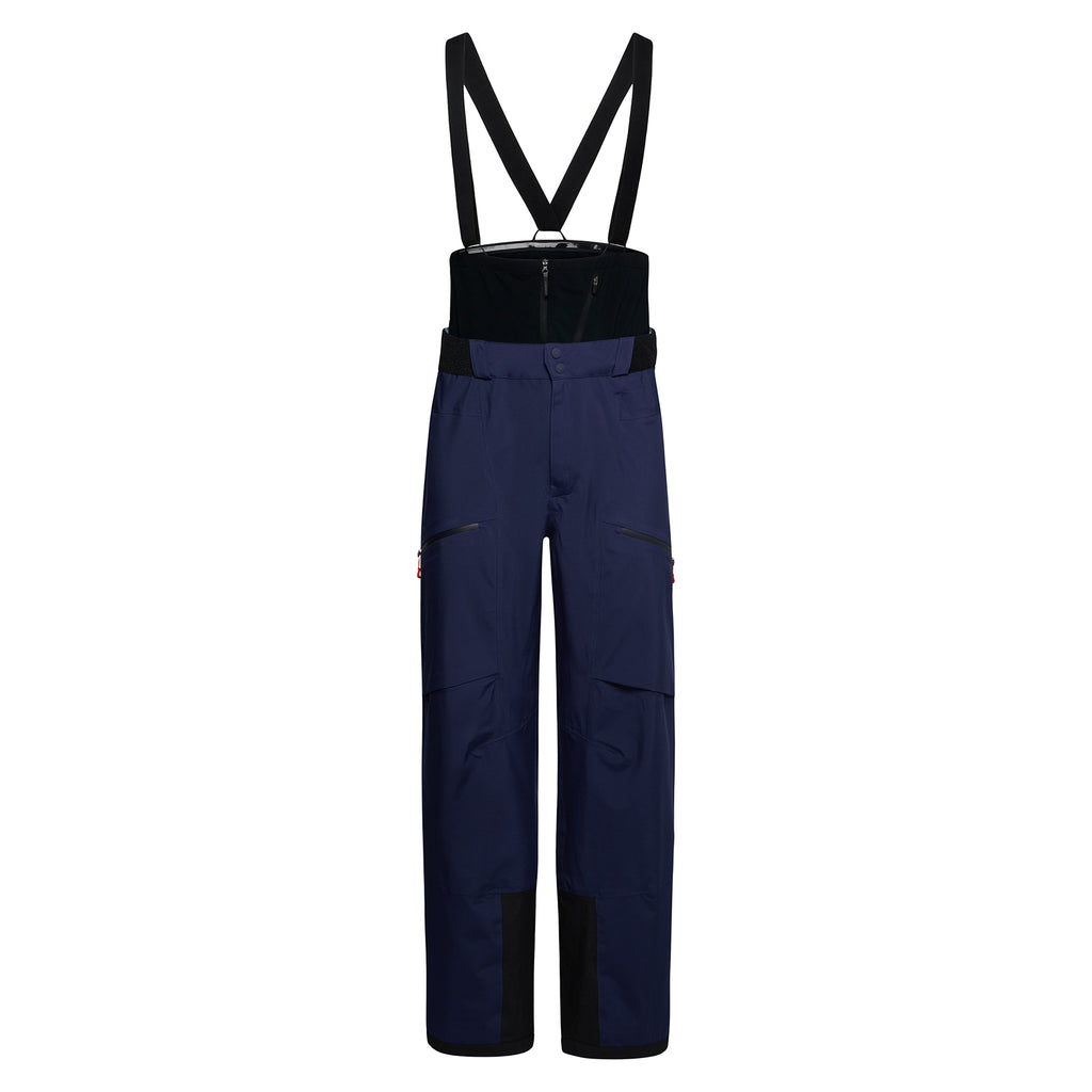 Pantalon à bretelles Chaser EVO Shell pour homme Deep Sea/Cherry Tomato Alt View #3
