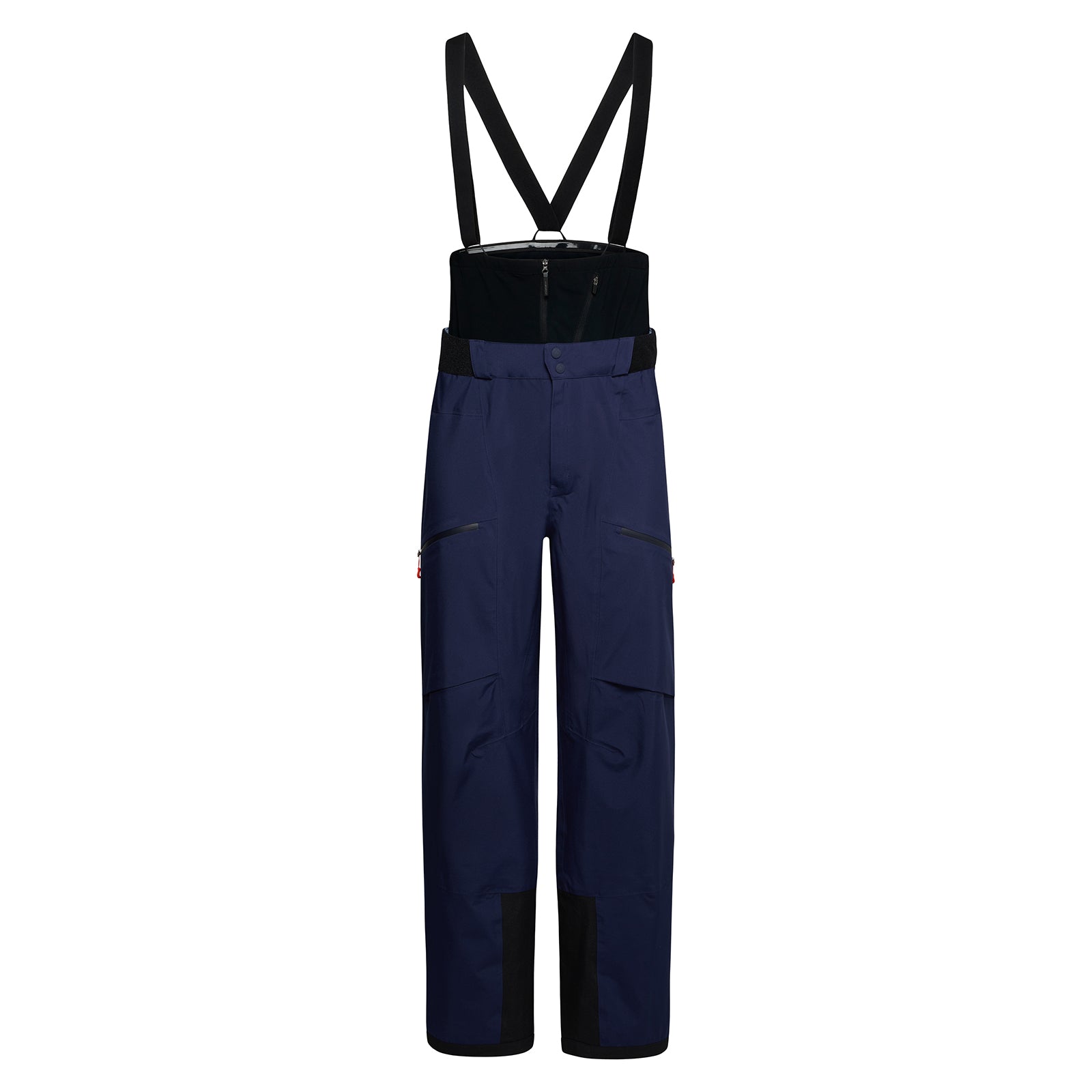 Pantalon à bretelles Chaser EVO Shell pour homme Deep Sea/Cherry Tomato Alt View #3
