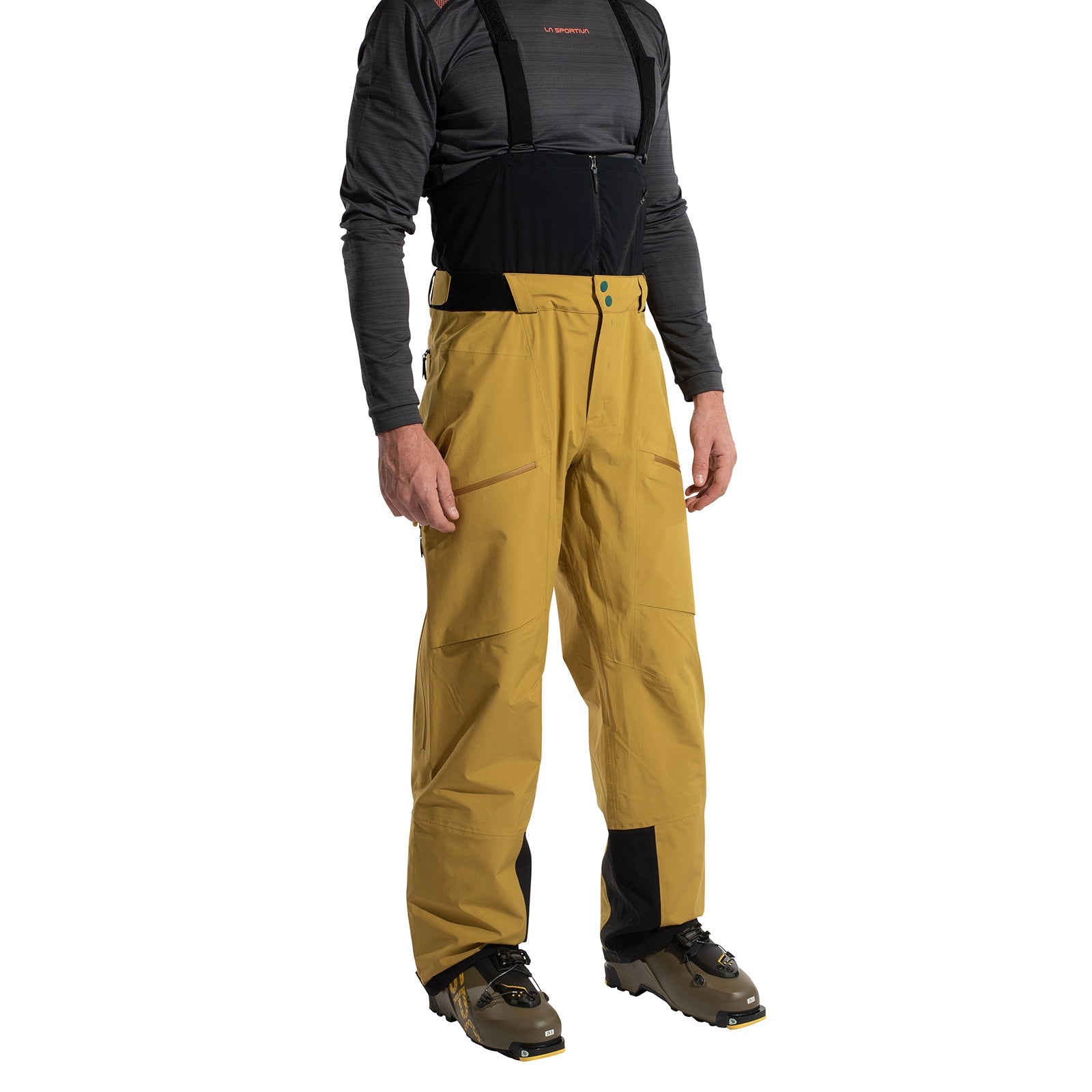 Chaser EVO Shell Bib Pants Men's Savana/Bamboo