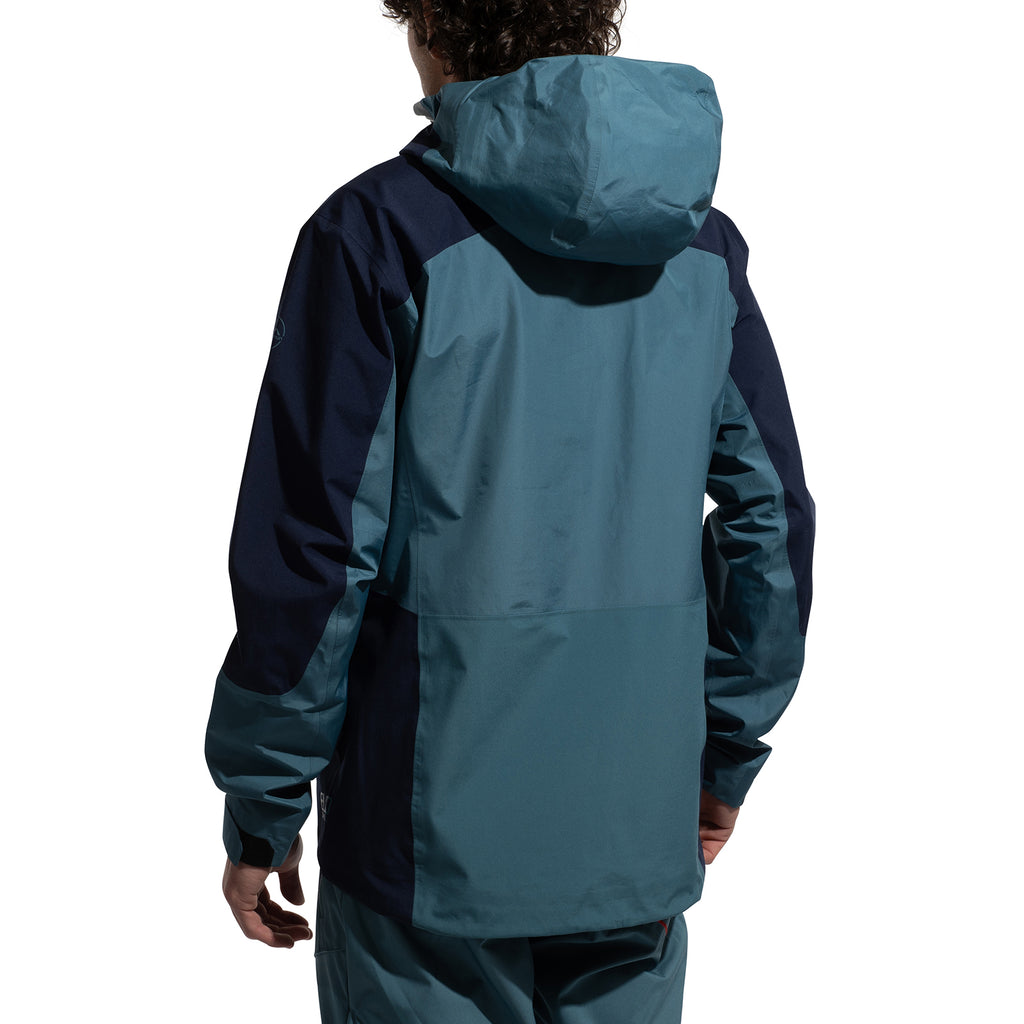 Crossridge EVO Shell Jacket Men's Hurricane/Deep Sea Alt View #2
