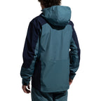 Crossridge EVO Shell Jacket Men's Hurricane/Deep Sea Alt View #2