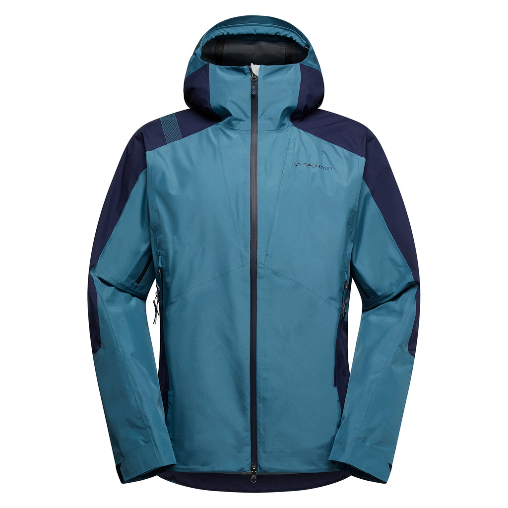 Crossridge EVO Shell Jacket Men's Hurricane/Deep Sea Alt View #3
