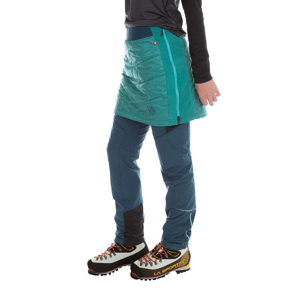 Warm Up Primaloft Skirt Women's Lagoon/Storm Blue Alt View #2
