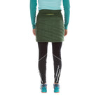 Warm Up Primaloft Skirt Women's Forest/Green Banana Alt View #3