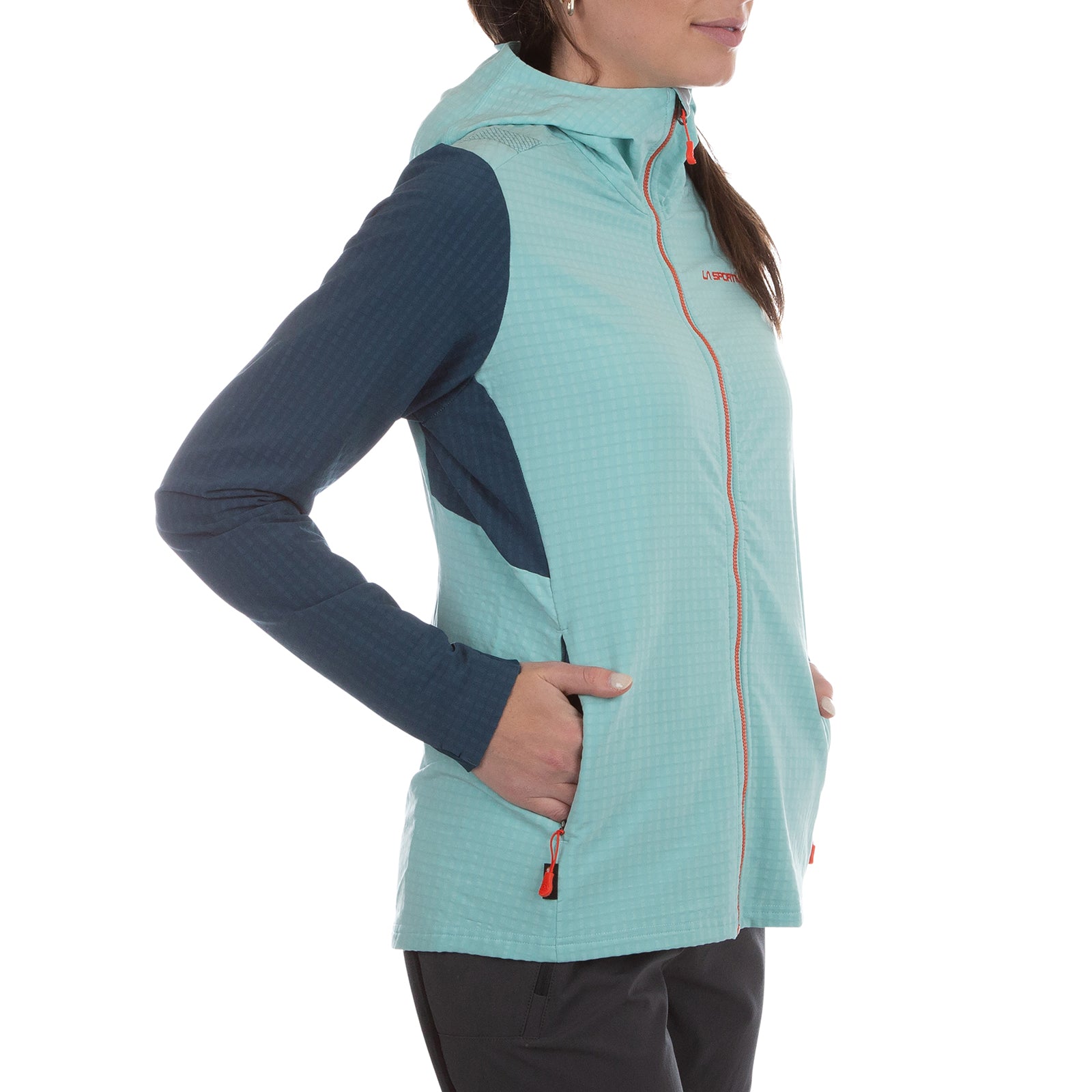 Veste Descender Storm Femme (2025) Iceberg/Storm Blue Alt View #3
