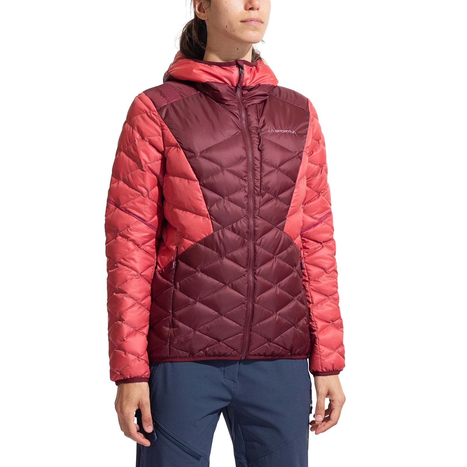 Pinnacle Down Jacket Women's Redwood/Rosebay