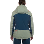 Crizzle EVO Shell Jacket Women's Tea/Storm Blue Alt View #2
