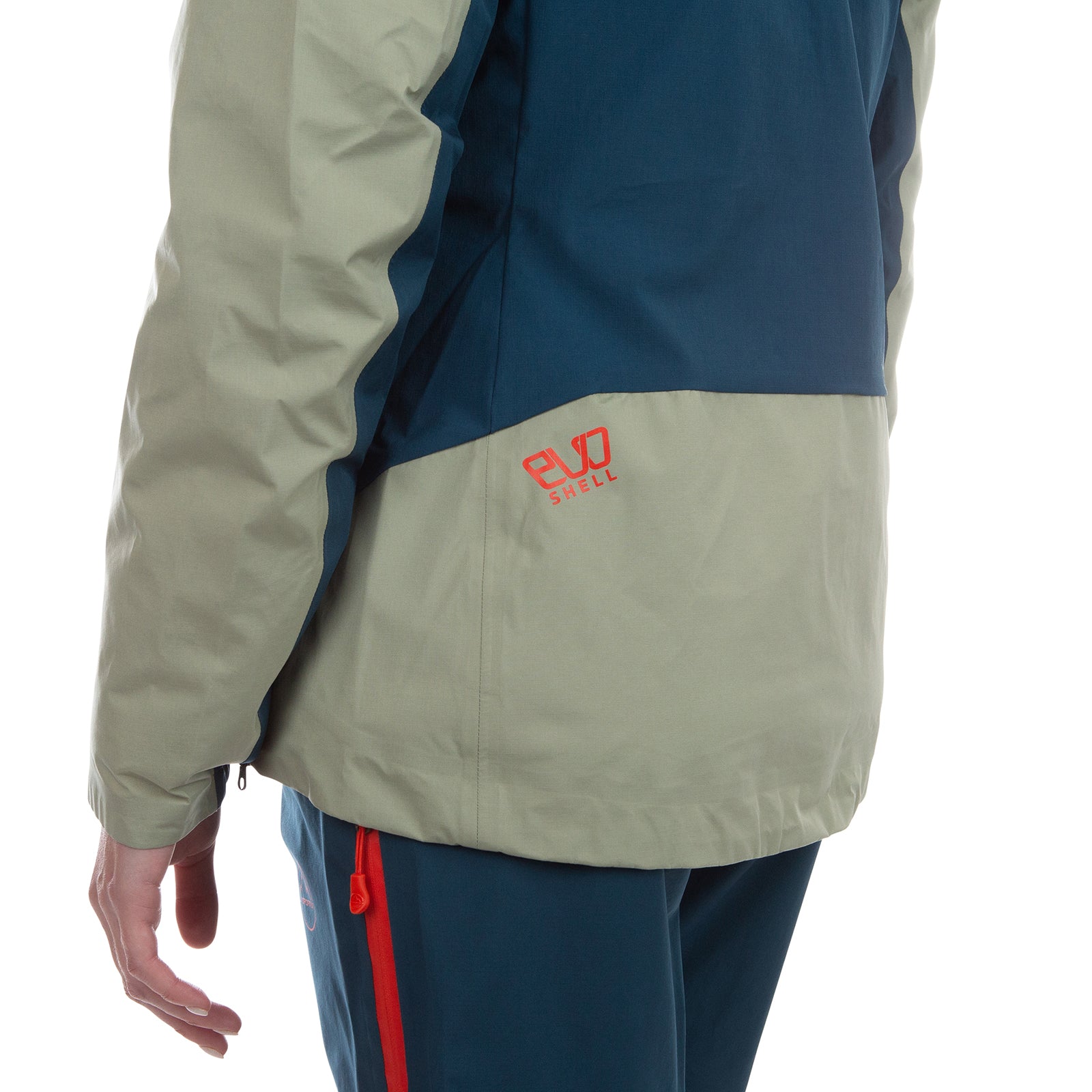 Crizzle EVO Shell Jacket Women's Tea/Storm Blue Alt View #7
