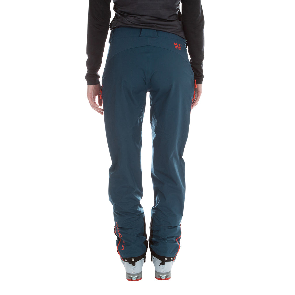 Pantalon Crizzle EVO Shell pour femmes Bleu orageux/Tomate cerise Alt View #3
