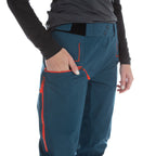 Pantalon Crizzle EVO Shell pour femmes Bleu orageux/Tomate cerise Alt View #6
