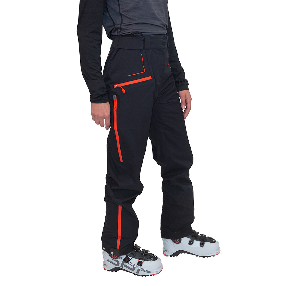 Crizzle EVO Shell Pants Women's Black/Cherry Tomato Alt View #3
