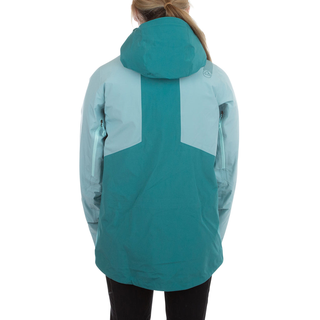 Chaser EVO Shell Jacket Women's Iceberg/Lagoon Alt View #3

