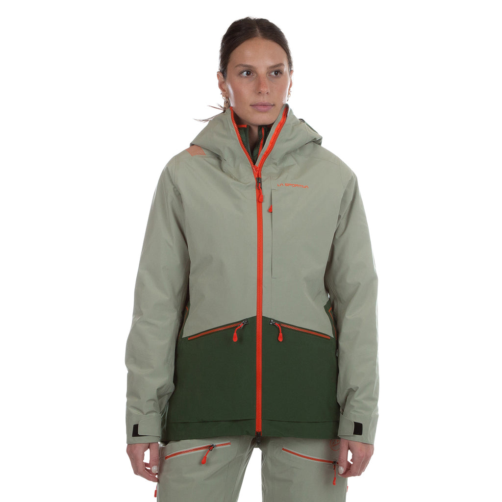 Chaser EVO Shell Jacket Women's Tea/Forest Alt View #3
