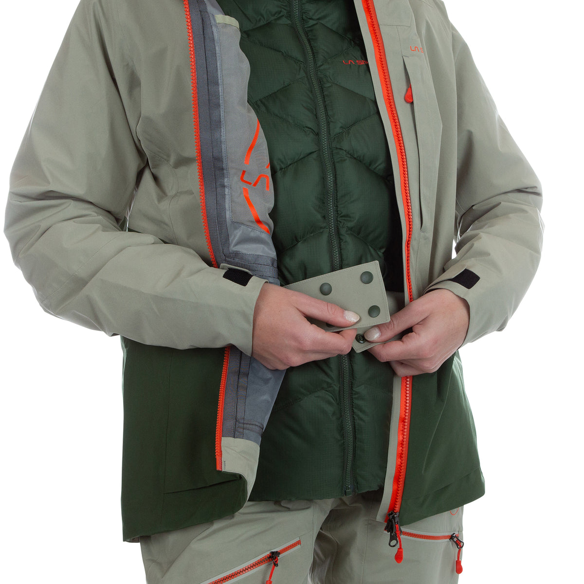 Chaser EVO Shell Jacket Women's Tea/Forest Alt View #5
