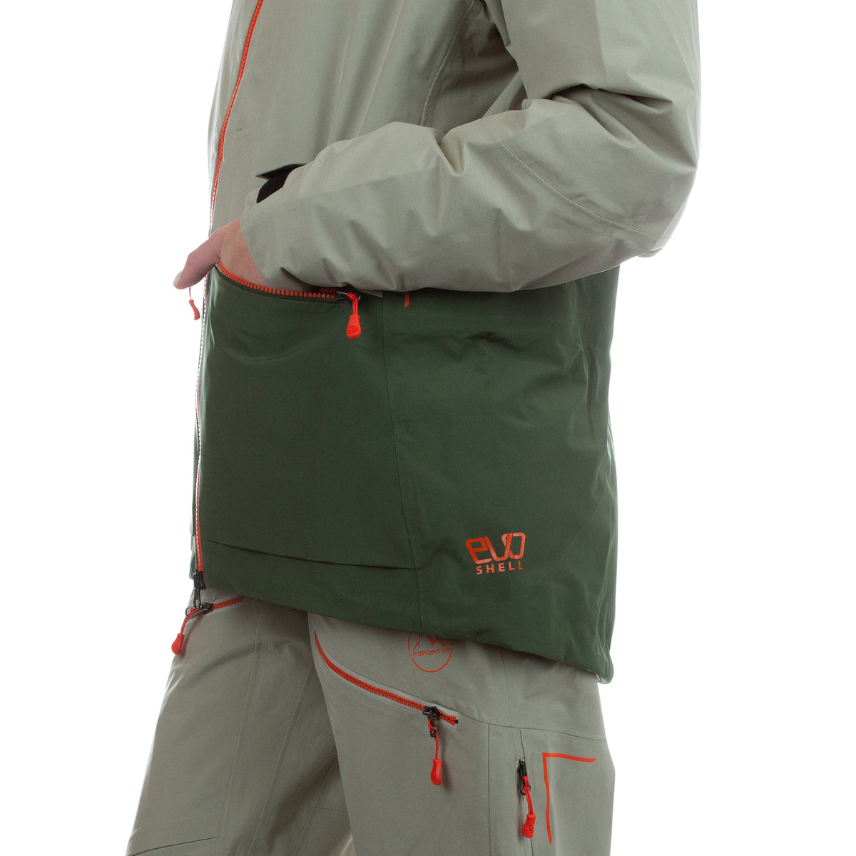 Chaser EVO Shell Jacket Women's Tea/Forest Alt View #7
