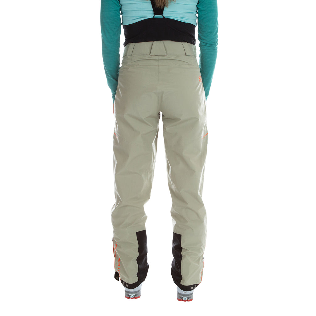 Chaser EVO Shell Bib Pants Women's Tea/Cherry Tomato Alt View #3
