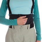 Chaser EVO Shell Bib Pants Women's Tea/Cherry Tomato Alt View #4